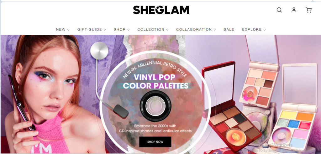 Sheglam Website